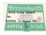 ETIKETA+PŘETISK BURZA 1981=TŘEBÍČ=BŘEZNICE*BURZA68