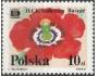 Polsko 1987 H.K. Andersen - červený květ, Michel č.3125 **