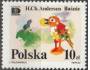 Polsko 1987 H.K. Andersen - kuře a ptáček, Michel č.3126 **