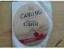 (999) hrubá plastová samolepka na pípu - Carling Cider