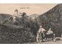 KARLŠTEJN HRAD MOTOCYKL SIDECAR NAKL. V.K.K.V.***HD757