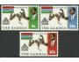 Gambia - nezávislá 1972 č.84-86, vlajka, letné OH Mníchov