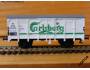 Model 2os.zavřeného vozu typu Za, DSB, Carlsberg, bílý *102