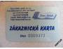 Zákaznická karta - Dům látek, Plzeň *175