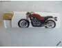 Reklamní zapalovač bílý s motocyklem, nový nepoužitý *667