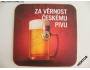 Podtácek Gambrinus – Za věrnost Českému pivu *244
