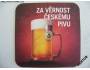 Podtácek Gambrinus – ZA VĚRNOST ČESKÉMU PIVU *258