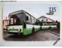 Reklam.kartička trolejbusu ŠKODA 15Tr - 115let MHD Plzeň *8