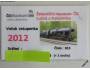 Volná vstupenka Železniční muzeum ČD Lužná 2012 *188