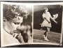 Suková Věra - tenis - čb foto pohlednice