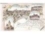 HORAŽĎOVICE=KLATOVY=LITOGRAFIE+ KOLÁŽ =rok1897*kc15139