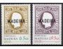 Madeira-112. výročí první emise známek Madeiry-62/63 **