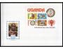 Uganda-Mezinárodní rok dítěte-blok 16 FDC