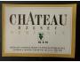 Chateau Bzenec Demi sec - etiketa od vína, razítko