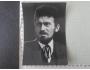 Waldemar Matuška - portrét - čb foto pohlednice