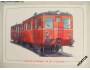 Pohlednice - kreslená motorový vůz M 131.1 ČSD *4549
