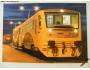 Pohlednice - motorový vůz 814.001-4 ČD - noční foto *2174