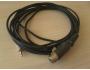 Audio kabel, malý Jack mono / XLR - 5 metrů
