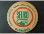 Olomouc - Seliko, Jednota - reklamní pivní tácek