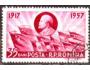 Rumunsko 1957 Lenin, vlajky, Michel č.1675 raz.