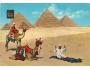 EGYPT GIZA PYRAMIDY VELBLOUDI
