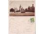 Litoměřice 1924 jednozáběrová pohlednice, náměstí, frankatur