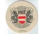 Pivní tácek Starobrno 1872 Znak Brna, nepoužitý