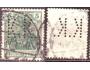 Německo 1905 Perfin K.K. na zn. Germania Michel č.85 Ia raz
