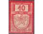 Kolková známka 6. Emise 1938 10 Kč č.99 **