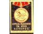 SSSR 1964 Medaile za záchranu topících se, sirkárna Viljandi