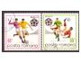 Rumunsko Mi 2842, 2843 - fotbal Mexiko 1970