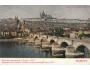 PRAHA KARLŮV MOST HRADČANY VŠESOKOL. SLET r. 1907 °PB788