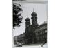 Černobílá fotografie židovská sinagoga v Plzni *5233