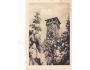 ŠUMAVA=ROZHLEDNA KLOST=tzv.VLNITÝ OŘEZ OBVODU=rok1945*a-3616