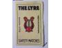 1 nálepka THE LYRE - nepoužitá *916