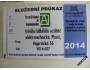 Služeb.průkaz výstaviště v Č. Budějovicích - říjen 2014 *43