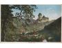 KARLŠTEJN HRAD r. 1921 NAKL. L. & P. °H898