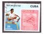 Kuba - sport, známka na známce
