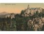 HRUBÁ SKÁLA ZÁMEK r. 1908 NAKL. TURIST. POPT. °HE54