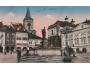 JIČÍN NÁMĚSTÍ r. 1910 NAKL TRŽNICE DOPISNIC °HE145