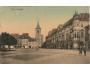 JIČÍN NÁMĚSTÍ r. 1908 NAKL TRŽNICE DOPISNIC °HE146