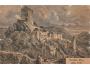 KARLŠTEJN HRAD r. 1905 BEZ NAKL. ZUBATÉ OKR.AJE °HE184