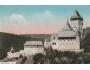 KARLŠTEJN HRAD r. 1908 NAKL. F. ZUNA °HE186