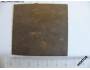Mosazný plech 63 x 58 mm, tl. 0,5 mm *535