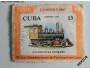 Známka s parní lokomotivou - Cuba. Použitá *176
