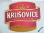 Tvarov.pivní tácek Krušovice -Pramenitá, křivoklátská . *89