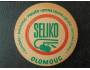 Olomouc - Seliko, Jednota - reklamní pivní tácek
