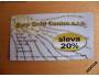 Kalendářík 2004, Euro Gold Centre s.r.o. Nový nepoužitý *161