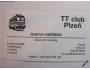 Vizitka TT club Plzeň -Jindřich Haišman. Nová nepoužitá *478