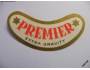 Pivní etiketa horní - PREMIER *546